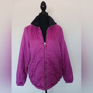 ZX ZeroXposur Pink Quilted Jacket Size XL EUC